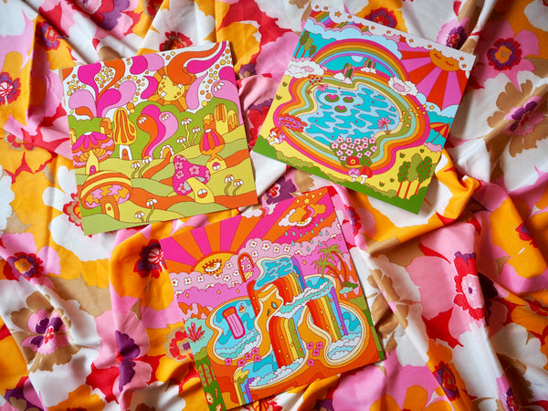 Sacred Pools Print