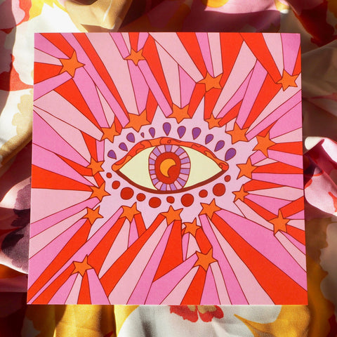 Celestial Beam Print