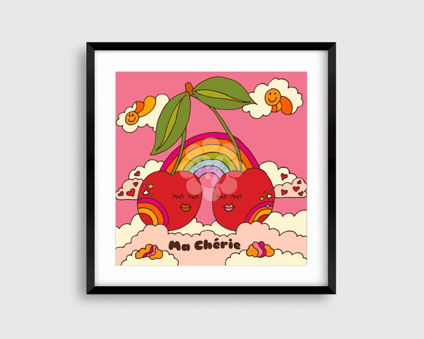 Ma Cherie / Mon Cheri Print