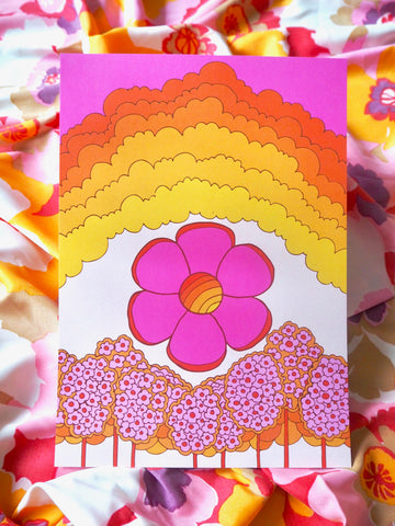 Flower Forest Print