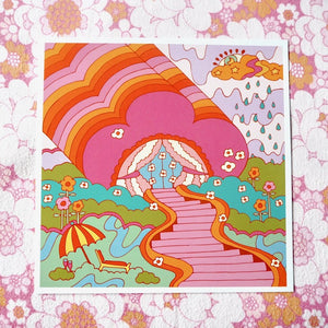 Flower Power Express Print