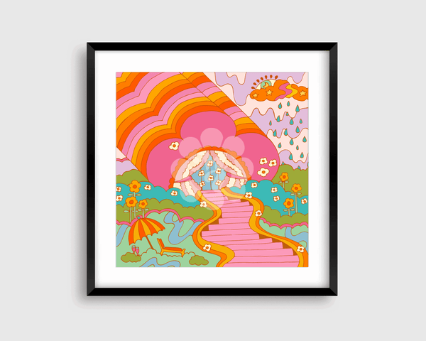 Flower Power Express Print