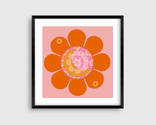 Flower Moon Print