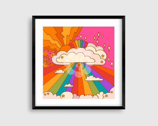 Looking for Rainbows Print