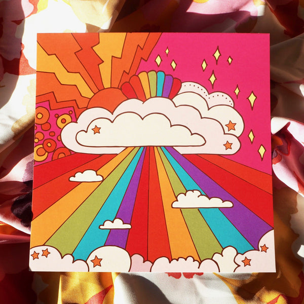 Looking for Rainbows Print