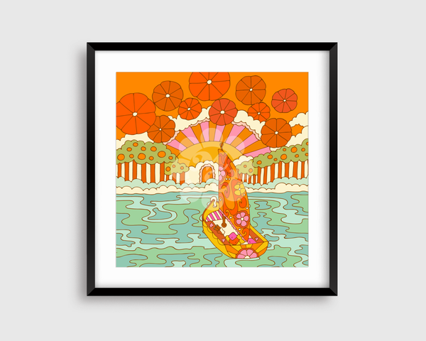 Marmalade Skies Print