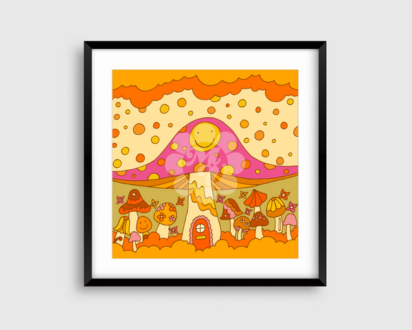 Mushie Hotel Print