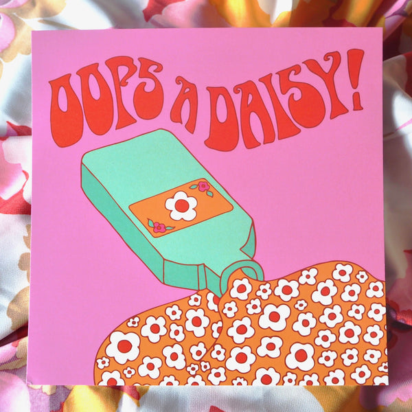 Oops a Daisy! Print