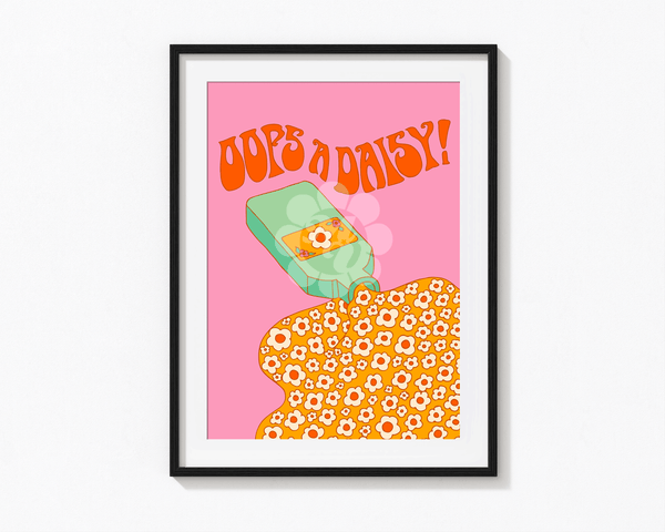 Oops a Daisy! Print