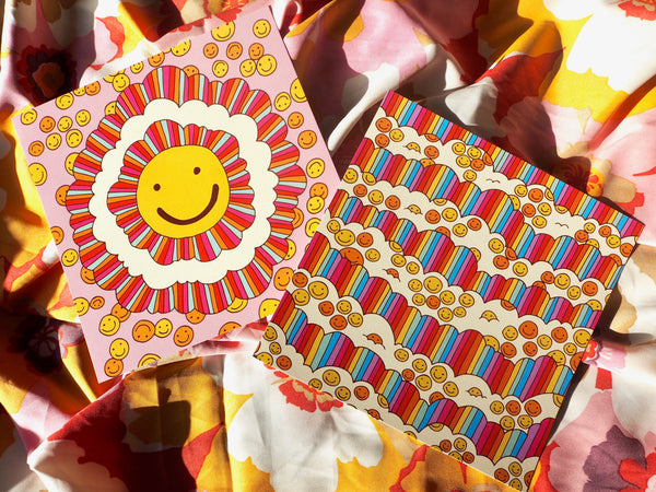 Happy in the Clouds Print