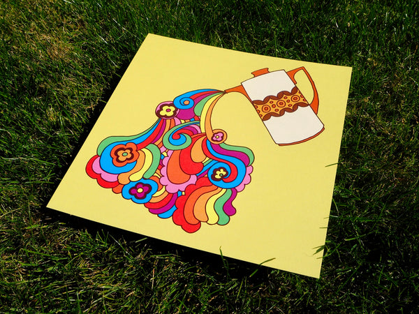 Pour Joy Avocado Print