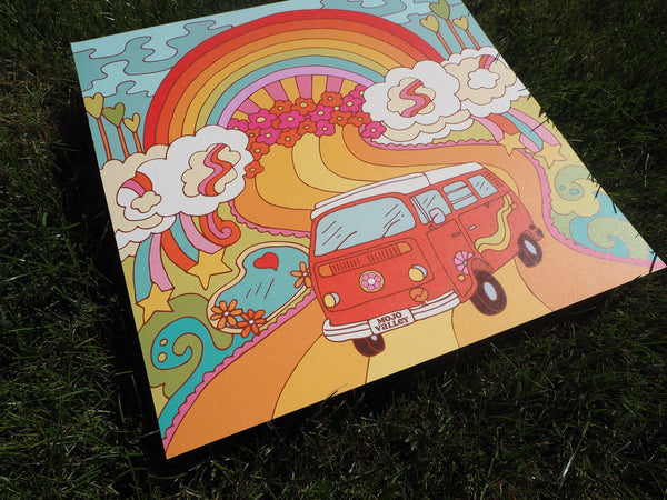 Rainbow Camper Print