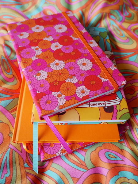 Balmy Blooms A5 notebook