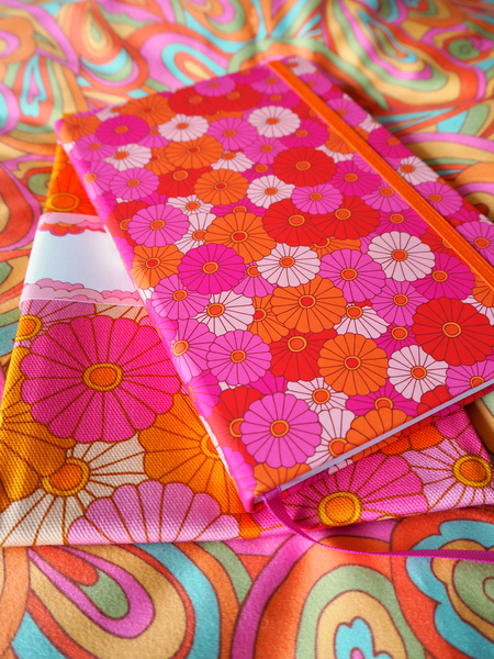 Balmy Blooms A5 notebook