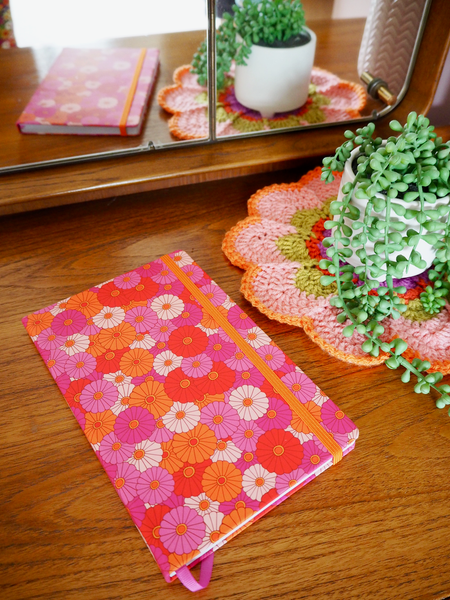 Balmy Blooms A5 notebook