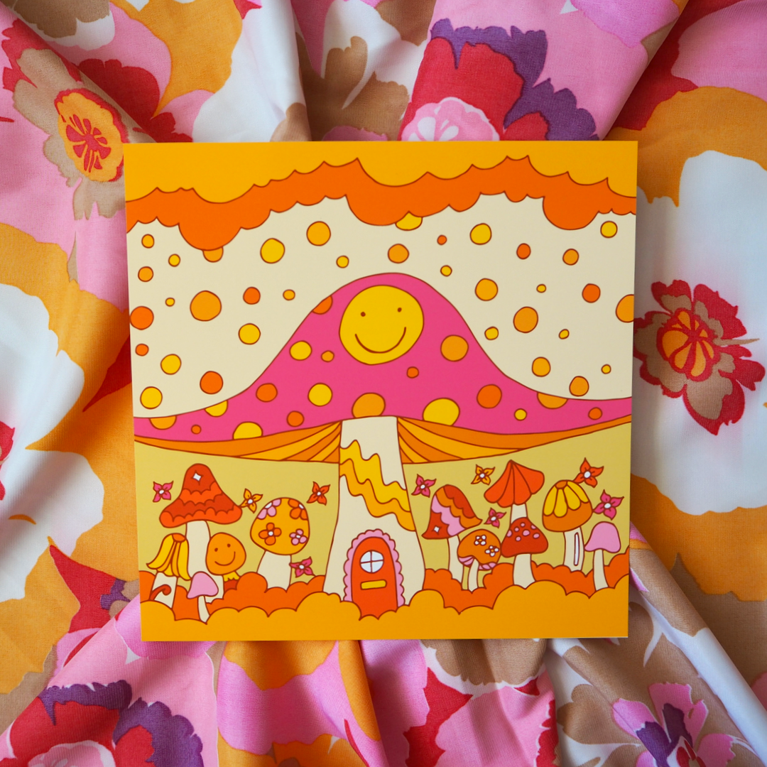 Mushie Hotel Print