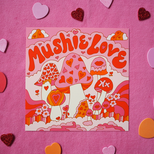 Mushie Love Print