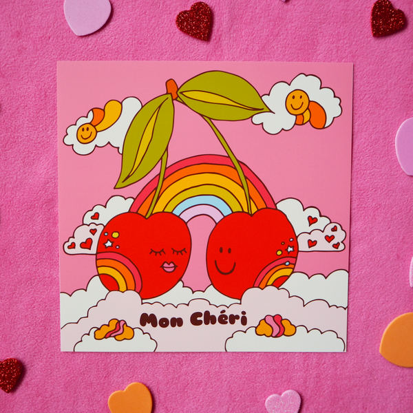Ma Cherie / Mon Cheri Print