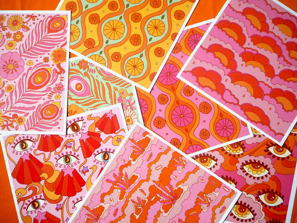 Rising Flowers Print