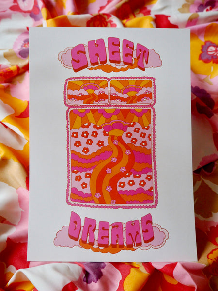 Sheet Dreams Print