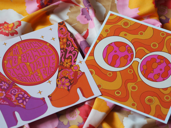 Groove is in the Heart Print