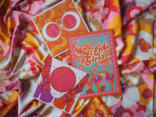 Groove is in the Heart Print