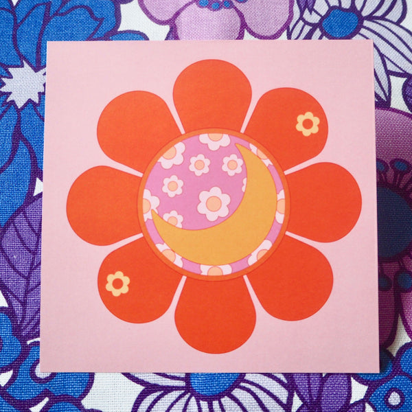 Flower Moon Print
