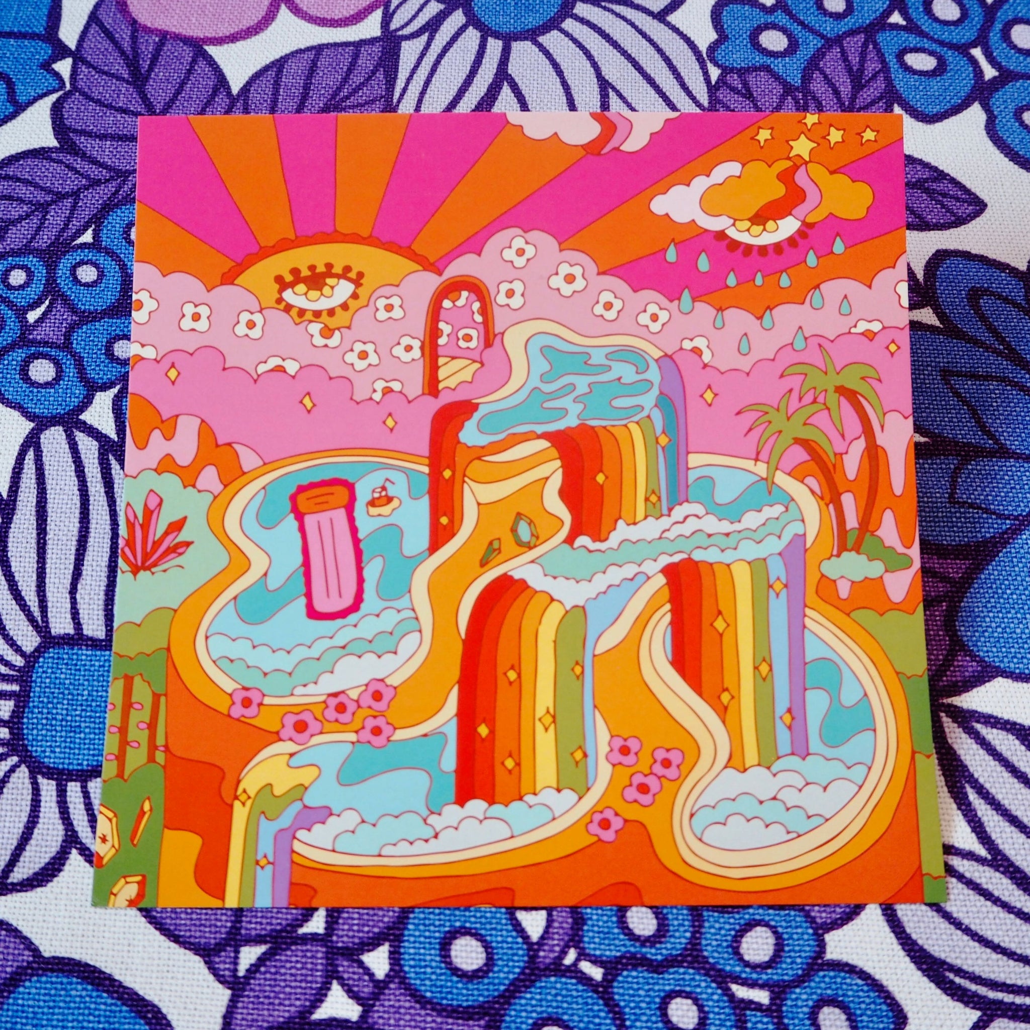 Sacred Pools Print