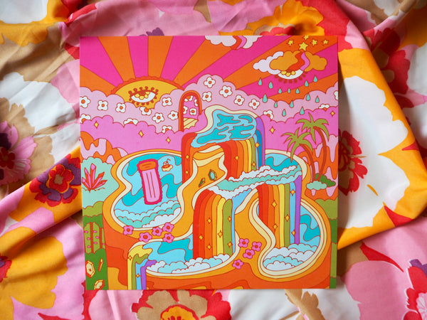 Sacred Pools Print