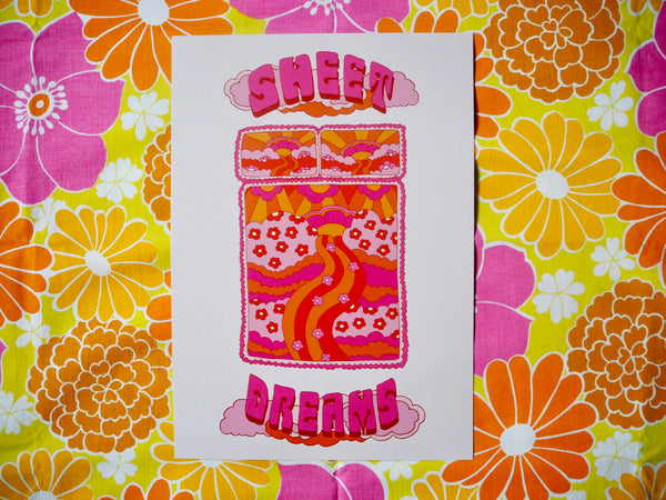 Sheet Dreams Print