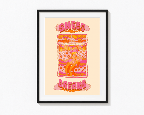 Sheet Dreams Print