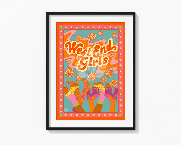 West End Girls Print